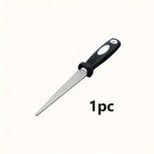 Profesjonalny diamentowy kamień do ostrzenia - dwustronna płaska powierzchnia, odpowiedni do nożyczek, narzędzi ogrodowych i noży - wytrzymały metalowy korpus, ergonomiczny uchwyt, szybka konstrukcja do ostrzenia, temperówka | Solidna konstrukcja, temperówka