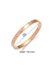 Pulseira de Aço Titanium Dourado Minimalista, Zircônia Artificial Embutida, Comprimento Ajustável, Adequada para Roupas de Verão, Férias, Presentes para Melhores Amigas, Anti-Desbotamento e Hipoalergênica, Acessório Elegante para Mulheres