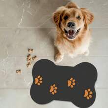 1 pezzo di tappetino per l alimentazione degli animali domestici, tappetino assorbente per cibo di cani e gatti, tappetino per animali domestici impermeabile e antifiocco, facile da pulire, adatto per distributori d'acqua per cani e gatti, accessori per animali domestici, tappetino per pasti adatto per animali domestici sporchi e disordinati.