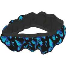New Blue Butterfly Steering Wheel Cover 15 Inch For Women Men, Neoprene Anti-Slip Cute Car Steering Wheel Grip Wrap Car Accri Protective Case Cover For Vehicle Truck SUV - 藍色蝴蝶均碼 - 查看 9