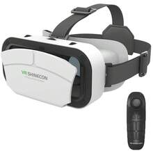 Gafas de realidad virtual YIYI VR Headset 3D, Cascos VR Gafas VR para TV, películas y videojuegos compatibles con iOS, Android y soporta dispositivos de 4.7-7.2 pulgadas - Blanco - Multicolor - Ver 11
