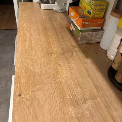 Woodgrain PVC Wallpaper, Waterproof And Oilproof PVC Self-Adhesive Film - For Kitchen Backsplash, Countertop, Cabinet Refurbishing