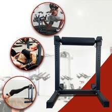mteryoing "Adjustable Squat Stand For Bulgarian Split Squats - Single Leg Workout Bench For Glutes, Hip Thrusts & Strength Training" - Black - View 5