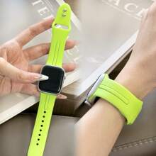 1pc White Dandelion Flower Engraved Silicone Band Compatible With Apple Watch Band Apple Watch Strap Band Apple Watch Band Apple Watch Strap Strap Band 38mm 40mm 41mm 42mm 44mm 45mm 49mm Cute Women Wildflowers Floral Design Soft Sport Apple Watch Band Apple Watch Strap Band Apple Watch Band Apple Watch Strap Strap Strap Replacement Wristbands Compatible With Series Ultra 9 8 7 6 5 4 3 2 1 Valentines