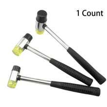1 Martillo de goma profesional antideslizante para la mano (Martillo de 25/30/40), fuerte y duradero para mantenimiento de joyería y manualidades