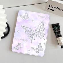 Funda para iPad de 11 pulgadas de 2025, iPad Air Pro de 11 y 12.9 pulgadas de 2024, iPad de 9.7, 10.2, 5ta a 10ma generación, iPad Air de 3ra a 5ta generación, con diseño de flor