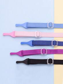 2 piezas Cordón ajustable con hebilla elástica para gafas de niños, accesorio anti-caída