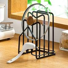 Kitchen Pot Lid Rack Chopping Board Holder Storage Organizer Countertop Shelf