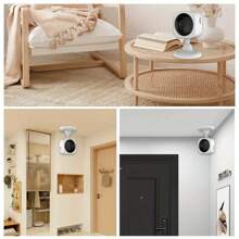 Fashionable Mini-Sized Camera, 1080P High-Definition Pixels, 2.4G Wireless WiFi Smart Home Security Camera, Indoor Card Camera, Full-Color Night Vision Function, Motion Alarm And Remote Viewing Function, USB Data Cable Power Supply, Motion Alarm System, Indoor/Outdoor Monitoring System, Pet Caregiver.