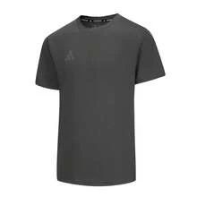 Áo thun ngắn tay cổ tròn Adidas, dáng rộng thoải mái, logo tối giản, đa năng cho trang phục mùa hè. - Xám - Xem 3