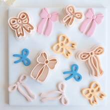 1pc Bow Polymer Clay Cutter Spring Themed Clay Handicraft Product, Suitable For DIY Jewelry Making, Polymer Clay Tools - bow - View 3