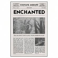 1/3/6 件装报纸印刷品，墙面艺术，复古杂志海报，浴室墙面装饰画，宿舍复古装饰，家居装饰，无框墙面装饰 - 黑與白 - 查看 22