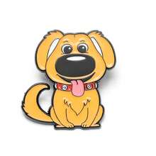 1 件装电影可爱狗胸针，卡通人物气球金属徽章背包，适用于学校办公室配饰衬衫夹克珠宝圣诞节万圣节 - 彩色 - 查看 9