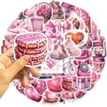 50PCS Wedding Stickers Vinyl Aesthetics Stickers Scrapbooking, Diary, Bumper, Skateboard, Water Bottle, Cartoon, Hard Hat, Car Stickers And Decals - Multicolor - View 4