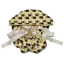 Cappellino da baseball in poliestere con motivo floreale ditsy, casual sportivo, adatto per tutte le stagioni