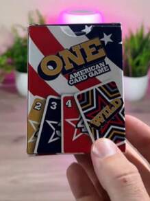 Juego ONE ONE - Juego de cartas de voltear y transformar - Juego de cartas - Juego de temática de viaje con reglas especiales, un regalo de cumpleaños increíble, excelente juego