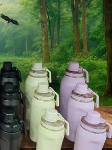 Thermal Bottle In 3 Different Volumes. Choose Yours: S, M Or L! Vibrant Bottles With Handle And Secure Seal ✨