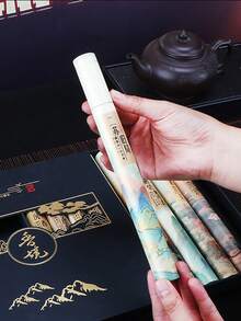 40支装奢华檀香香薰棒，将您的家变成一片绿洲——非常适合午夜冥想、瑜伽后放松、舒缓压力沐浴，以及营造温馨的假日氛围。天然芳香疗法，献给精神探索者。 - 彩色 - 查看 13