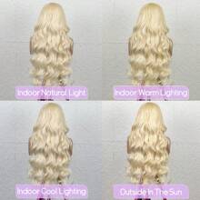 PAZAT 613 13x4 Lace Front Wig Human Hair 200 Density Blonde Body Wave Lace Front Wigs Human Hair Blonde Wig Human Hair 13x4 Lace Frontal Wig 613 Human Hair Wig For Women Short Bob Wigs(8-14inch)