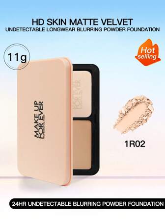Make Up For Ever HD SKIN MATTE VELVET 1Y04 11g / HD SKIN MATTE VELVET 1R02 11g