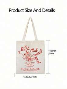 Customized Bachelorette Tote Bag, Bachelorette Cocktail Club Tote, Personalized Bridal Party Favors, Social Club, Nash Bash, Brides Last Rodeo - Rodeo Bachelorette - For Western Bachelorette Party Nashville Bachelorette Party - Cowgirl Bachelorette - Lets Go Girls - Beige - View 6