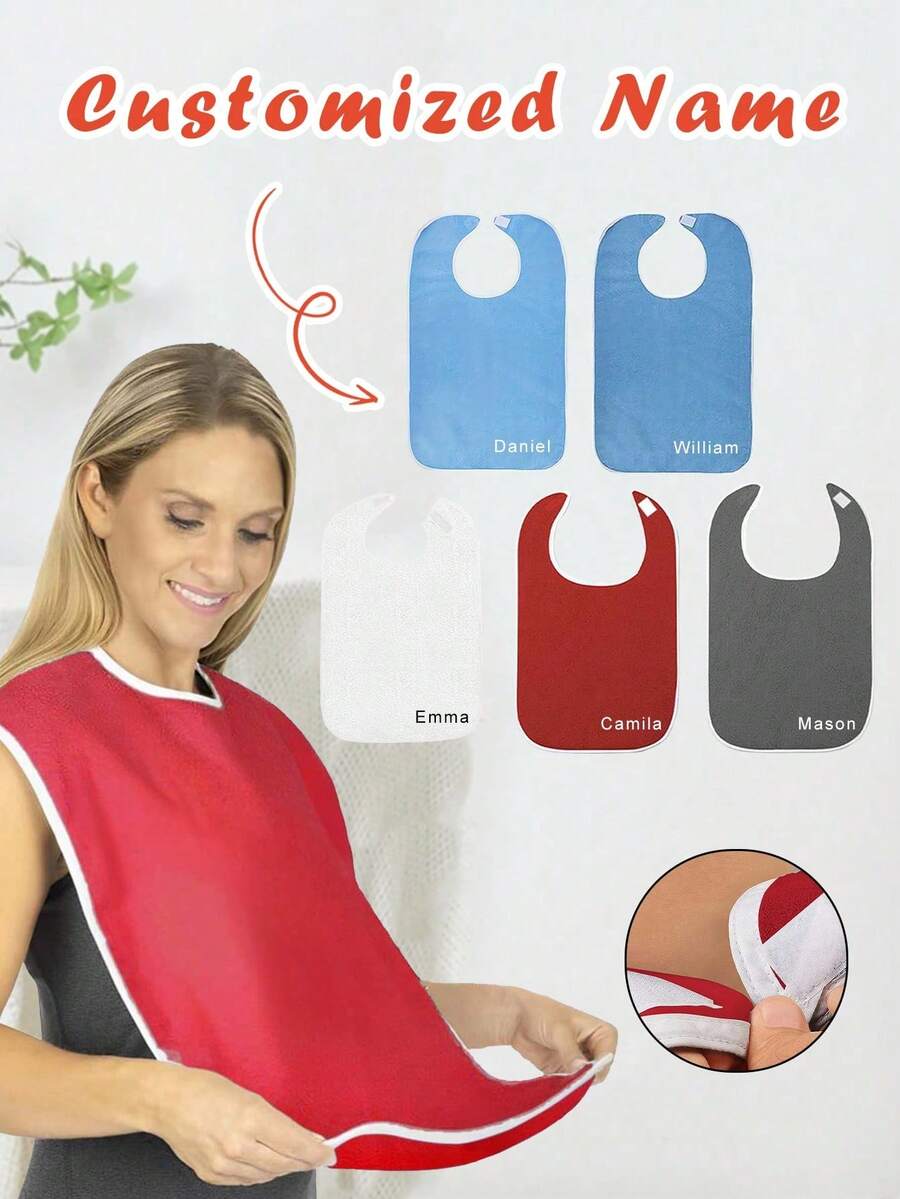 GREMBIULE BAVAGLINO ADULTO lavabile per anziani e disabili EUR 10,90 - IT