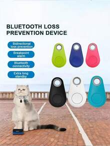 GPS 智能追踪器钥匙查找器 - 无线防丢失定位器（适用于宠物、猫、狗、钥匙、钱包、行李）由耐用塑料制成，这款便携式无线实时位置追踪器和智能钥匙查找器是一款迷你 GPS 追踪器，适用于汽车、重要文件和宠物，具有防丢失报警功能（不含电池）。由于某些因素，声音可能相对安静。