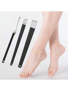 2-3pcs Stainless Steel Foot Rasp, Professional Foot Care Tool, Callus Remover, Suitable For Men And Women,Bag,Organizer,Storage