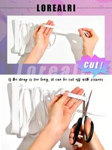 Rave Leg Wraps Elastic Garter Plus Size Leg Straps Music Festivals Coachella Outfits For Women - White - View 9