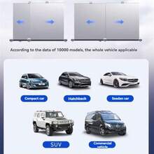Automatic Retractable Car Sunshade Automatic Retractable Sun Shade for Car 2024 New Retractable Car Sun Shade Car Retractable Sun Shade Sun Visor for Car Windshield SUV - Un color - Ver 7