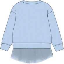 Lilo Y Stitch Stitch Sweatshirt With Skirt For Boys And Girls - Soft, Comfortable And Warm Cotton Children's Clothing With Fun Stitch Character Designs - Sweatshirt With Or Without Hood Or With Zipper, Ideal For School Or Sports - Blue - View 2