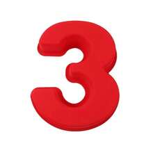 10 Inch 0-8 Number Moulds Baking Forms Silicone Cake Pan Number Cake Molds For Cakes Decoration - Multicolor - View 13