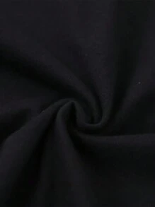 VHUTHK (220 Cotton T-Shirt) Men's Summer Round NeckShort Sleeved 'God's Child' Letter Double-Sided Printedldle Cotton