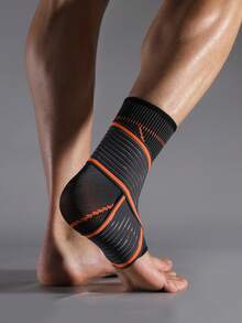 JINGBA SUPPORT 1 Piece Elastic Breathable Unisex Ankle Support Sleeves With Adjustable Strap For Running Basketball Yoga For Men Women Anklet Gym Accessories - Multicolor - View 20