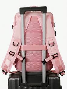 Grand sac à dos pour hommes, sac à dos pour le trajet domicile-travail/école, sac pour ordinateur portable à la mode, sac de voyage d'affaires courte distance, convient pour Ryanair, sac de nuit, fournitures scolaires, sac d'écolier, cartable, sac de rentrée scolaire, grand sac de voyage - Multicolore - Voir 9