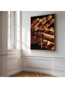 1pc Unframed, Wall Art, Modern Chrisitian Art, Masculine Room Decor, DIGITAL DOWNLOAD, Urban Print , Christian Wall Decor Home Decor Bedroom Decor Poster