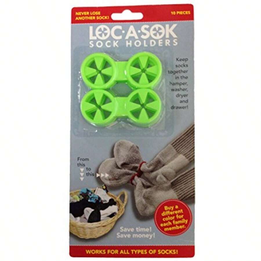 Loc A Sok Sock Locks Green | SHEIN USA