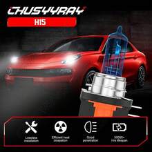 CHUSYYRAY For  Transit Courier Van Headlight Hid Xenon White 100w Fog Side Light Bulbs - H15+H7 - View 5