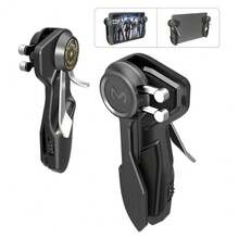 [جهاز تحكم في ألعاب الكمبيوتر اللوحي] وحدة تحكم لاسلكية متنقلة ارجونوميكية للألعاب المحمولة، ذراع تحكم بأزرار إطلاق للألعاب المحمولة، مسدس إطلاق، يعزز تجربة اللعب، هدية مثالية لعيد الميلاد ، عيد الميلاد ، الأولاد