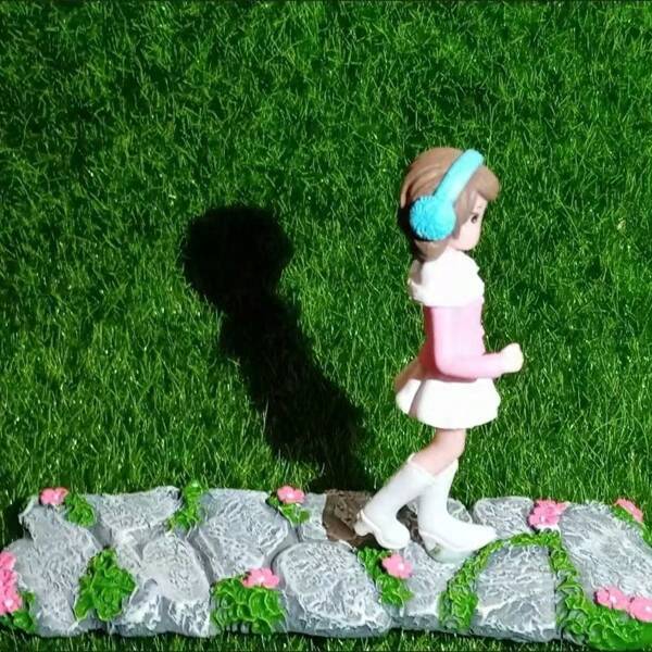 Miniature Landscape Stepping Stone Path Materials - DIY Diorama Miniature Path | Courtyard Stepping Stones | Park Path Landscaping | Outdoor Sandbox Tile | Handmade Miniature Landscape Accessories