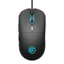 Souris de jeu filaire avec boutons programmables, souris optique avec éclairage LED, convient aux ordinateurs portables/de bureau/souris avec uniquement des connexions filaires