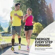 Unisex Calf Compression Sleeves, Grade 1 Leg Support Compression Socks, Sports Compression Elastic Leg Sleeves For Varicose Veins, Shin Splints, Calf Pain, Calves Wraps For Women & Men