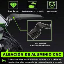 Alerón De Espejo Retrovisor Invisible Modificado Universal - Negro - Ver 9