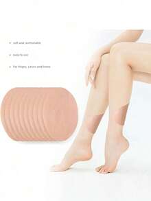 سادات الفخذ لمنع الاحتكاك, مصنوعة من مادة TPU وقماش غير منسوج لاصق شفاف وغير مرئي, شريط واقي مقاوم للتآكل للفخذ الداخلي, رقع جسم قابلة للتنفس مضادة للعرق لمنع الاحتكاك مريحة للارتداء أثناء الجري والدراجة والرياضة