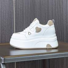 Women Walking Shoes - 杏色 - 查看 2