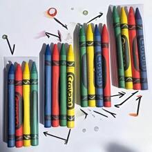 10 paquetes de 4 colores con 40 crayones de tamaño estándar por paquete - Paquete de mini crayones con crayones; Barra de pintura al óleo graffiti, pintura para colorear, material escolar para niños, crayones sueltos, regalos para fiestas, maestros, útiles escolares, crayones de viaje, de vuelta a la escuela, útiles escolares