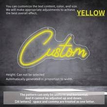 Insegna al neon a LED personalizzabile e dimmerabile - luce con nome personalizzata alimentata tramite USB e montata a parete, ideale per compleanni, matrimoni, feste e loghi aziendali - decorazione per casa ed eventi in un singolo colore vivace, insegne al neon per decorazione a parete, illuminazione per feste, design elegante in scrittura, illuminazione decorativa