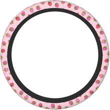 New Cute Strawberry Steering Wheel Cover 15 Inch For Women Men, Neoprene Anti-Slip Pink Car Steering Wheel Grip Wrap Car Accri Protective Case Cover For Vehicle Truck SUV - Suowers 均碼 - 查看 8