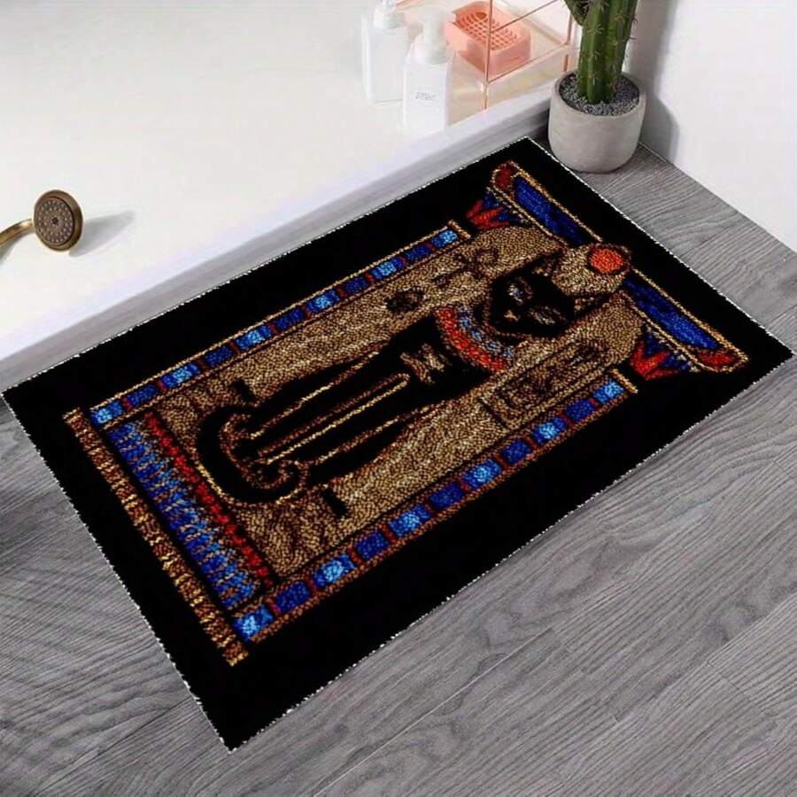 Shanggan Hook Kit, 3D Latch Hook DIY Rug Handmade Craft Complete Set For Embroidery Cover Crocheted Pillow