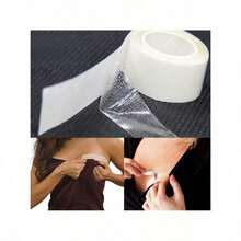 5米/卷 防水衣物胶带，双面隐形人体胶带，胸罩胶带，透明内衣胶带，适合夏季、海滩、旅行 - 米色 - 查看 6